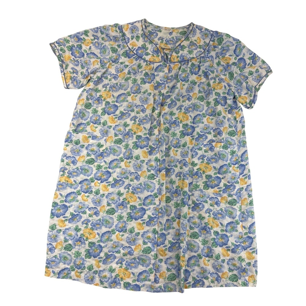 Blue Yellow‎ Floral Snaps